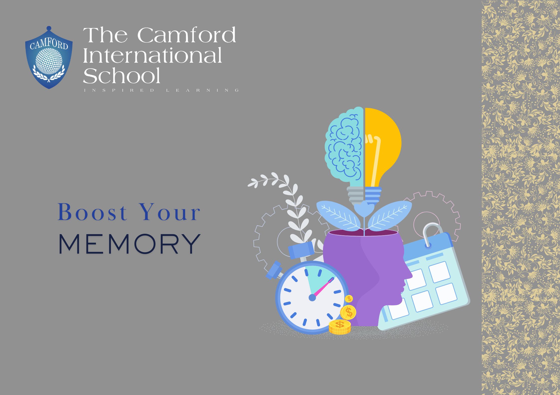 Tips to boost your memory_top and best cbse school_The Camford International School_Coimbatore