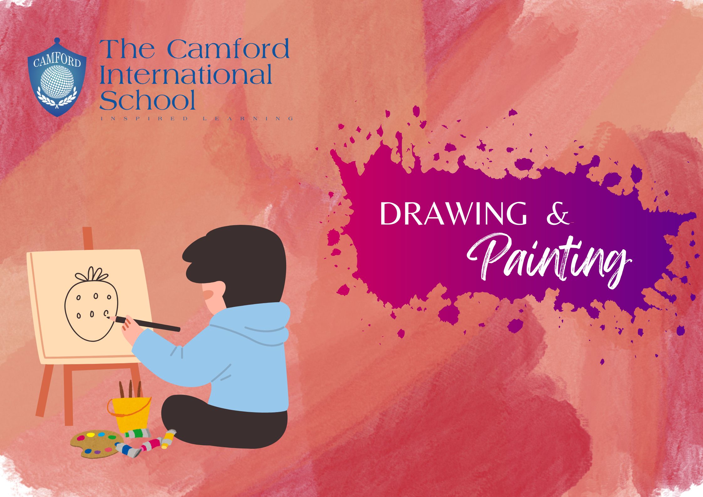 Drawing and painting_best cbse school_The Camford International School_Coimbatore