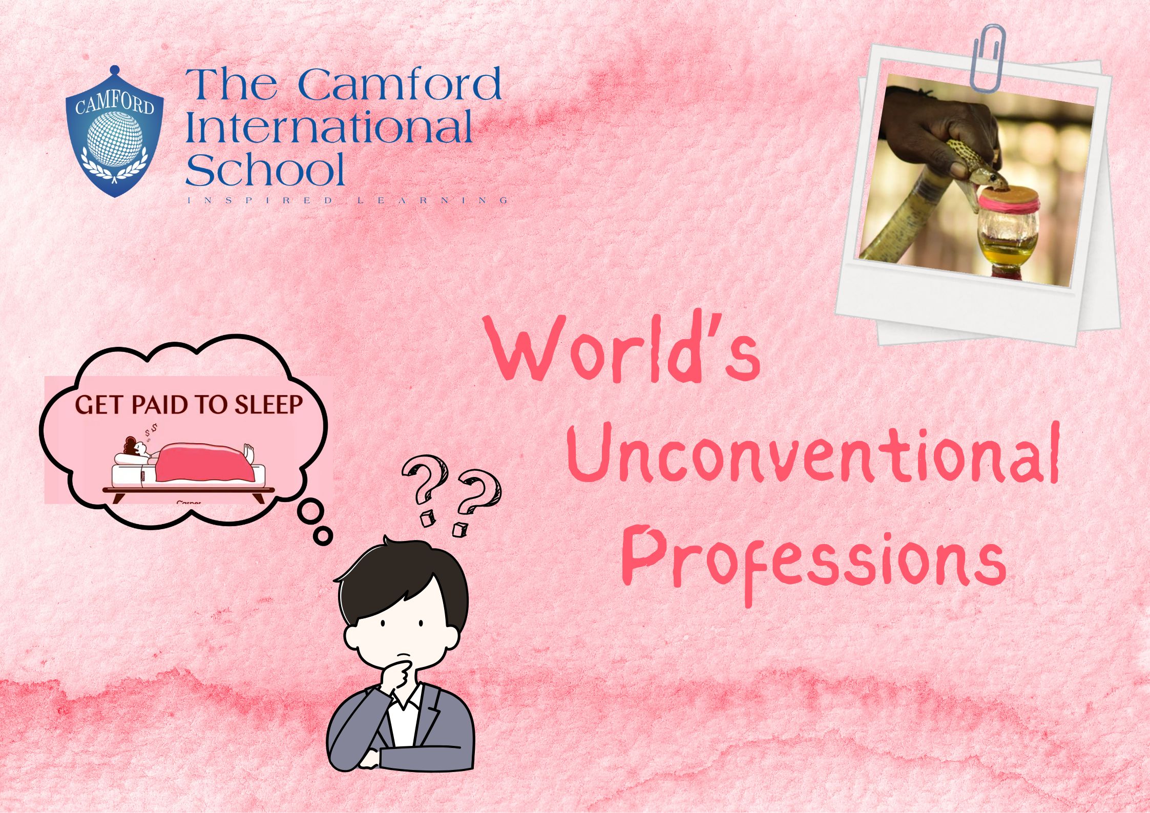 Worlds most unconventional professions_best cbse school_The Camford International School_Coimbatore