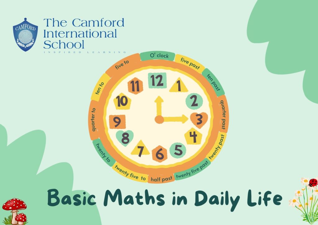 Basic maths in daily life_best and top CBSE school_The Camford International School