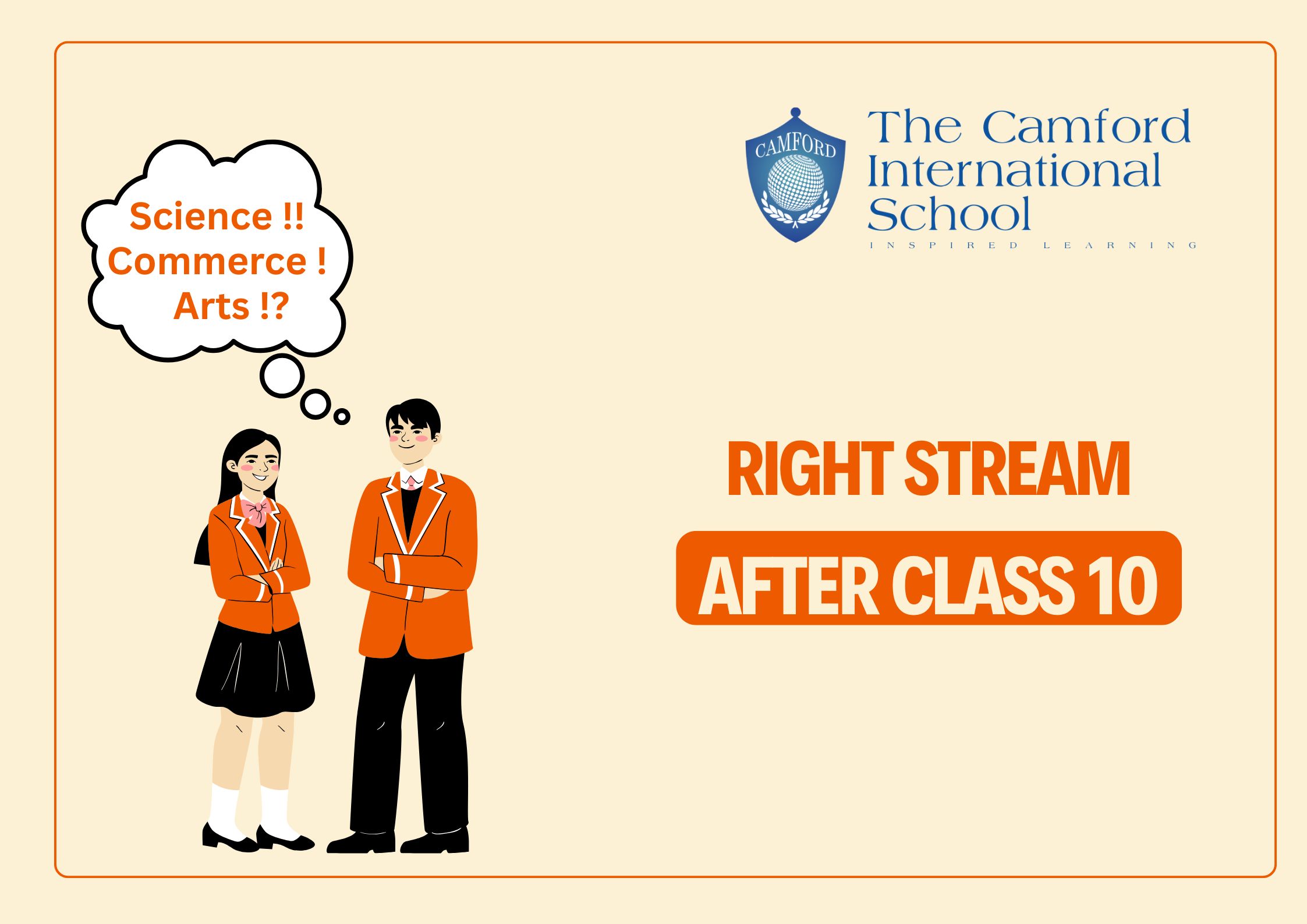 How to choose stream after 10th_top and best cbse school_The Camford International School_Coimbatore