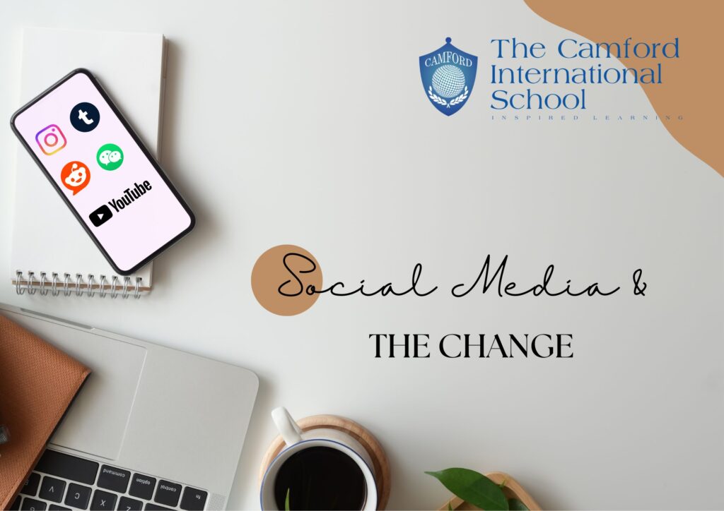 Social media and the change_top and best cbse school_The Camford International School_Coimbatore