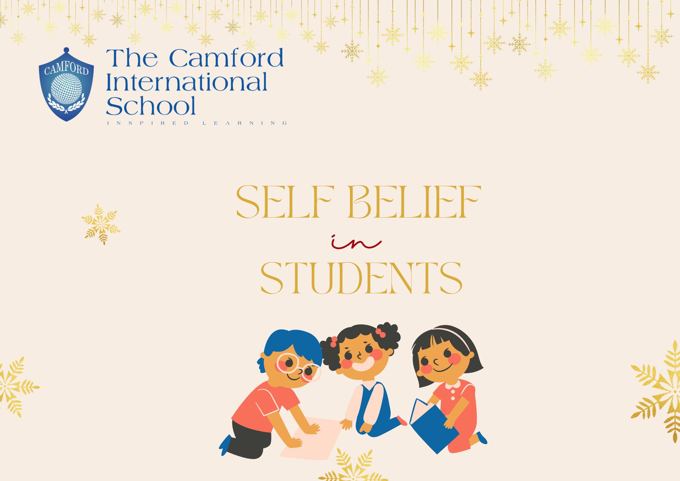 Self-belief in students_top and best cbse school_The Camford International School_Coimbatore